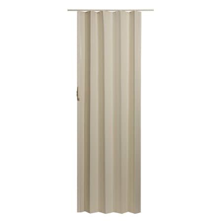 Spectrum 36 x 80 in. Sienna Cottage Accordion Folding Door, White SIEN3680CWEC